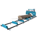 Capacité de coupure de journal portable Sawmill 16HP puissance diesel